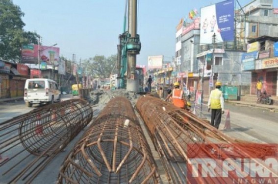 Tripura's first flyover : problem or solution ? CPI-M Govt lacks vision, peoples suffering continue Tripura's first flyover : problem or solution ? CPI-M Govt lacks vision, peoples suffering continue